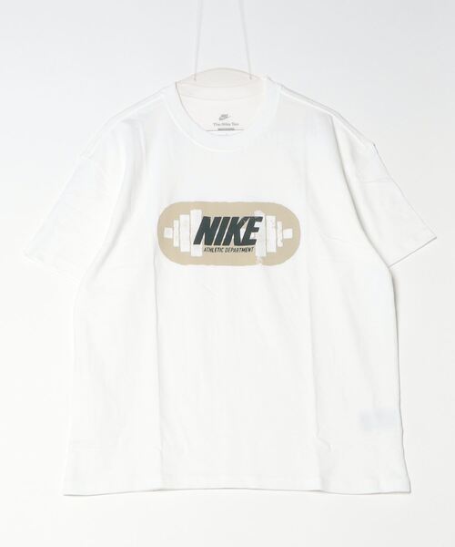 NIKE(ナイキ)の「ナイキ NIKE ナイキ M90 ジムヘリテージ S/S Tシャツ(Tシャツ/カットソー・メンズ・グレー/ホワイト・S/M/L/LL/3L)」の1枚目の写真