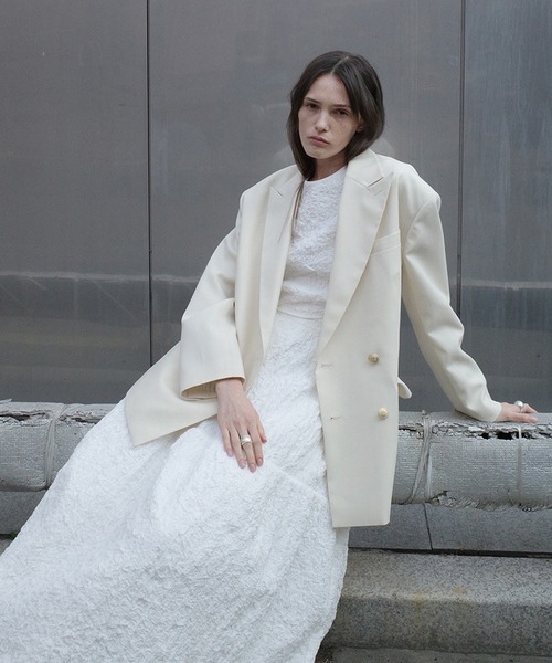 ジャケット・アウター CLANE OVER SHOULDER GOLD BUTTON BLAZER OVER SHOULDER GOLD BUTTON BLAZER（その他アウター）｜CLANE