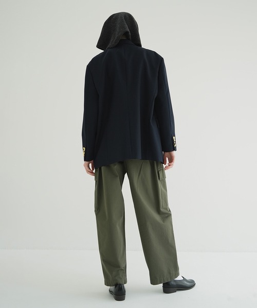 OVER SHOULDER GOLD BUTTON BLAZER（テーラードジャケット）｜CLANE