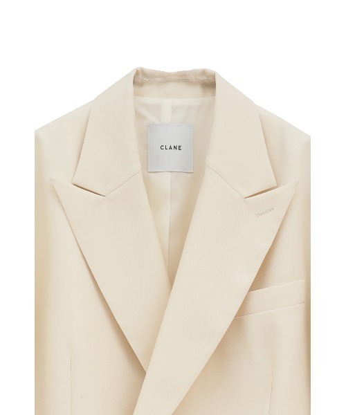 OVER SHOULDER GOLD BUTTON BLAZER（テーラードジャケット）｜CLANE