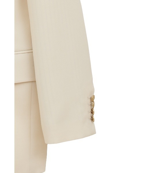 OVER SHOULDER GOLD BUTTON BLAZER（テーラードジャケット）｜CLANE