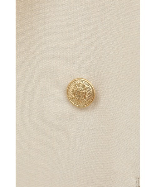 OVER SHOULDER GOLD BUTTON BLAZER（テーラードジャケット）｜CLANE