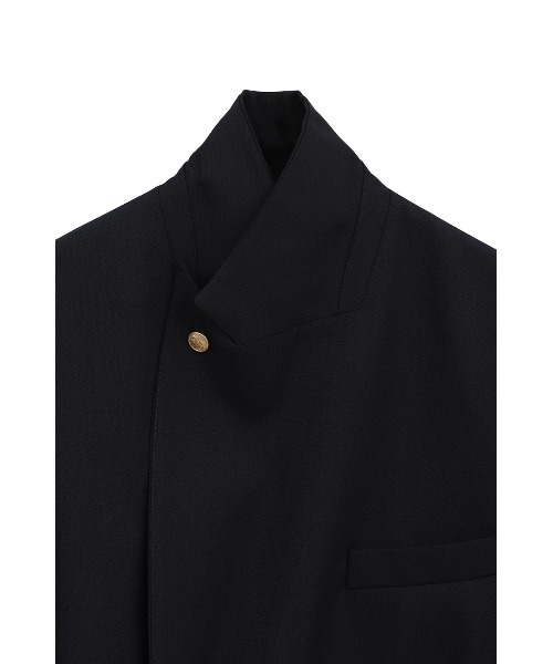 ジャケット・アウター clane OVER SHOULDER GOLD BUTTON BLAZER OVER SHOULDER GOLD BUTTON BLAZER（テーラードジャケット）｜CLANE