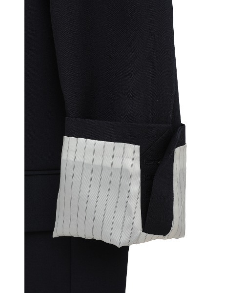 OVER SHOULDER GOLD BUTTON BLAZER（テーラードジャケット）｜CLANE