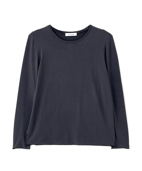 ADORE(アドーア)の「◆モイストジャージーカットソー(Tシャツ/カットソー・レディース・ホワイト/グレー/ブラック・38)」の8枚目の写真