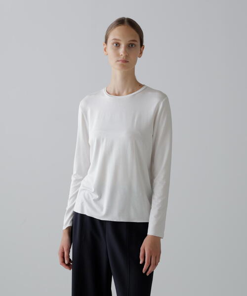 ADORE(アドーア)の「◆モイストジャージーカットソー(Tシャツ/カットソー・レディース・ホワイト/グレー/ブラック・38)」の18枚目の写真