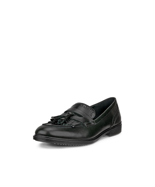 ECCO(エコー)の「きれいめカジュアル DRESS CLASSIC 15 タッセルローファー しなやか上質カウレザー 本革(ローファー・メンズ・グリーン・36/37/38/35/39)」の2枚目の写真