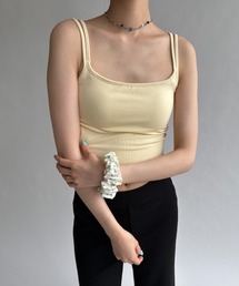 Yuhan Wang キャミソール　M セール】【YUHAN WANG/ユハン ワン】lace lined camisole