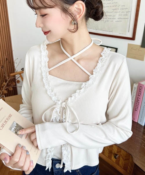 エポカ　アンサンブル　フリル　EPOCA　カーディガン　キャミソール　シルク混 エポカ アンサンブル フリル EPOCA カーディガン キャミソール シルク混