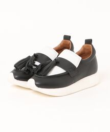 SUS サス タッセルローファーフラットフォームスニーカー