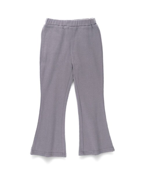 DRC branshes（ディーアールシーブランシェス）の「【WEB限定/DRC】リブフレアパンツ（その他パンツ・キッズ・ブラック/アイボリー/その他1/杢グレー/ラベンダー/ピンク・110/90/100/120/130/140/150）」の4枚目の写真