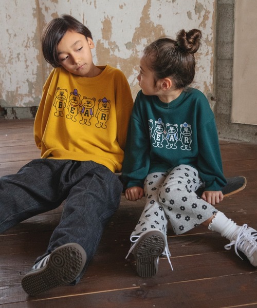 DRC branshes（ディーアールシーブランシェス）の「【WEB限定/DRC】リブフレアパンツ（その他パンツ・キッズ・ブラック/アイボリー/その他1/杢グレー/ラベンダー/ピンク・110/90/100/120/130/140/150）」の7枚目の写真