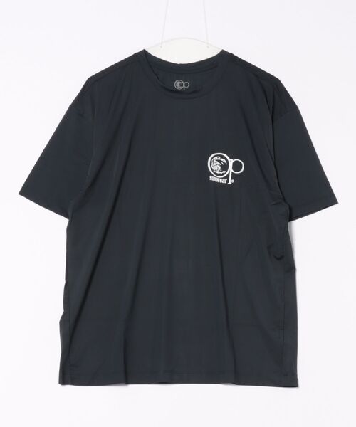 Ocean Pacific(オーシャンパシフィック)の「【Ocean Pacific】ハーフスリーブTee ラッシュガード UVカット 日よけ 日焼け対策 515454(ラッシュガード・メンズ・ブラック/ブルー・LL/M/L)」の8枚目の写真