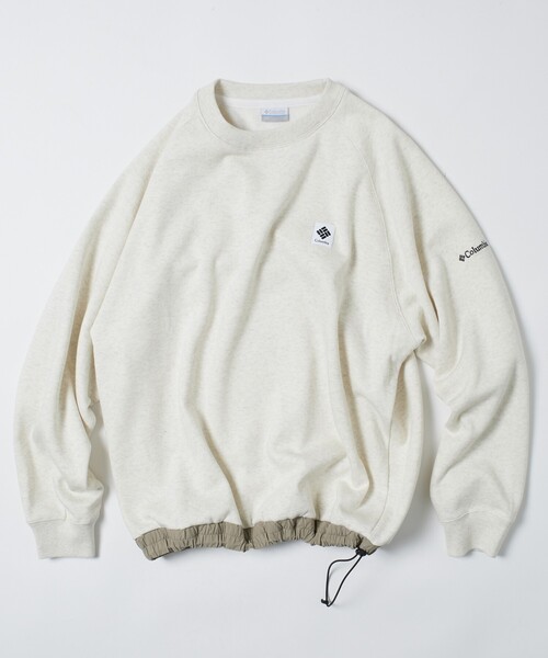 FREAK'S STORE（フリークスストア）の「限定展開 Columbia×FREAK'S STORE/コロンビア 別注 インペリアルパーク ヘムコード ラグランスリーブ スウェット（スウェット・メンズ・ネイビー/チャコールグレー/ブラック/ベージュ/グレー・SMALL/MEDIUM/LARGE/X-LARGE）」の6枚目の写真