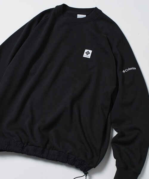 FREAK'S STORE（フリークスストア）の「限定展開 Columbia×FREAK'S STORE/コロンビア 別注 インペリアルパーク ヘムコード ラグランスリーブ スウェット（スウェット・メンズ・ネイビー/チャコールグレー/ブラック/ベージュ/グレー・SMALL/MEDIUM/LARGE/X-LARGE）」の9枚目の写真