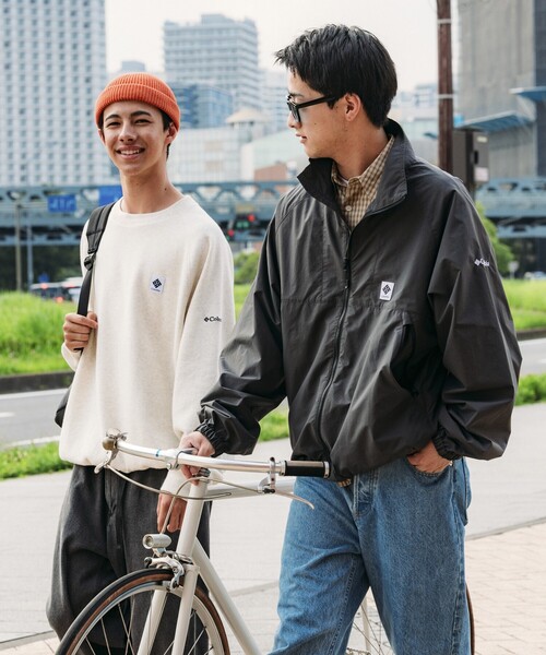 FREAK'S STORE（フリークスストア）の「限定展開 Columbia×FREAK'S STORE/コロンビア 別注 インペリアルパーク ヘムコード ラグランスリーブ スウェット（スウェット・メンズ・ネイビー/チャコールグレー/ブラック/ベージュ/グレー・SMALL/MEDIUM/LARGE/X-LARGE）」の16枚目の写真