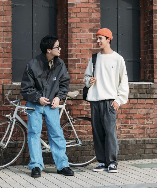 FREAK'S STORE（フリークスストア）の「限定展開 Columbia×FREAK'S STORE/コロンビア 別注 インペリアルパーク ヘムコード ラグランスリーブ スウェット（スウェット・メンズ・ネイビー/チャコールグレー/ブラック/ベージュ/グレー・SMALL/MEDIUM/LARGE/X-LARGE）」の17枚目の写真