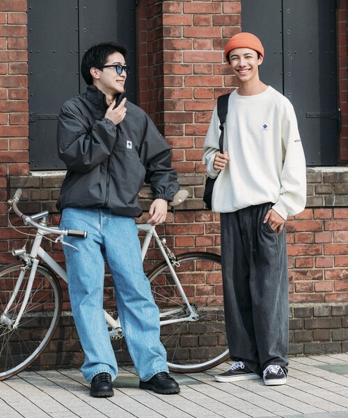 FREAK'S STORE（フリークスストア）の「限定展開 Columbia×FREAK'S STORE/コロンビア 別注 インペリアルパーク ヘムコード ラグランスリーブ スウェット（スウェット・メンズ・ネイビー/チャコールグレー/ブラック/ベージュ/グレー・SMALL/MEDIUM/LARGE/X-LARGE）」の18枚目の写真