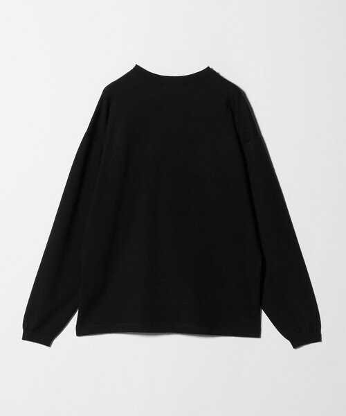 セール】コットン カシミヤ ブレンド ロングスリーブ Tシャツ（ニット