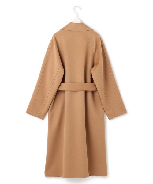 ICB(アイシービー)の「WoolRever ロングコート(トレンチコート・レディース・ブラック系/黄土色系/ダルブルー系・44/42/40/48/46)」の7枚目の写真