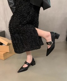 Ritzy（リッツィー）の「ポインテッドトゥ ベルトデザイン パンプス（パンプス）」