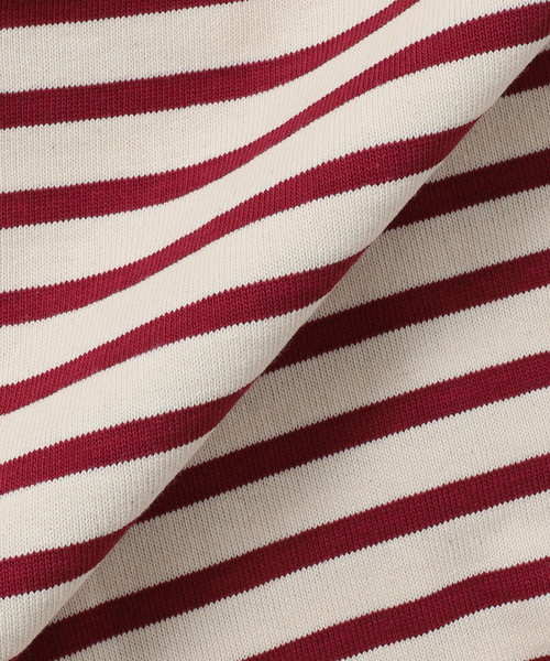 SAINT JAMES（セントジェームス）の「SAINT JAMES (セントジェームス) 別注 ウエッソン ルーズ ボーダー（Tシャツ/カットソー・メンズ・ブラック/アイボリー・4/5/6）」の19枚目の写真