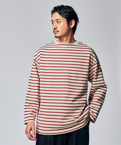 SAINT JAMES (セントジェームス) 別注 ウエッソン ルーズ ボーダー（T