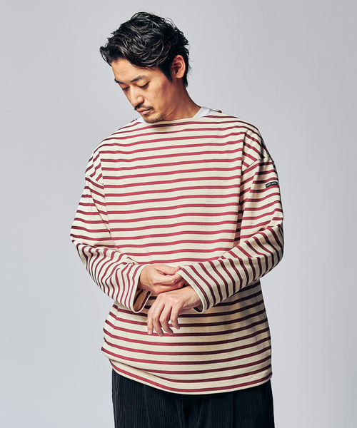 SAINT JAMES (セントジェームス) 別注 ウエッソン ルーズ ボーダー（T