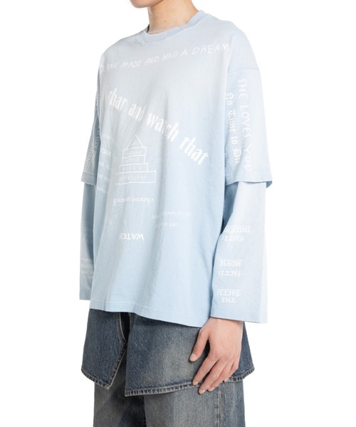 DAIRIKU（ダイリク）の「TATTOO Switching Tee（Tシャツ/カットソー
