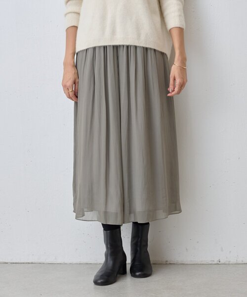 ビアズリー シワギャザーパンツ セール】シワシフォンギャザーパンツ（その他パンツ