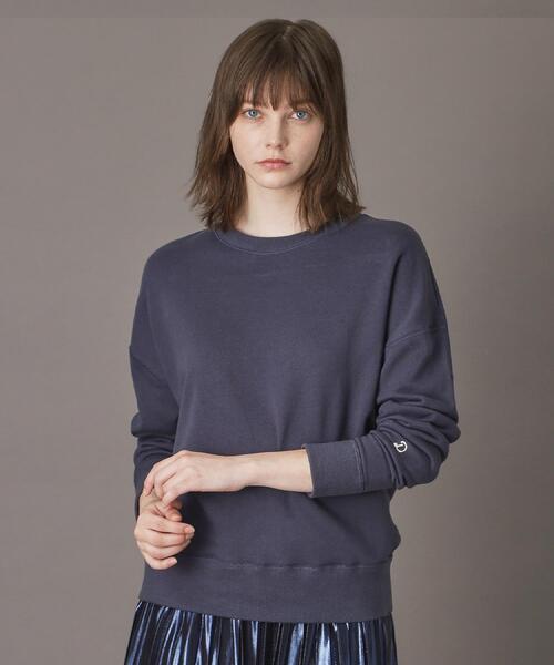 DRESSTERIOR（ドレステリア）の「コットン裏毛プルオーバー（スウェット・レディース・オフホワイト/ダークグレー/ワインレッド・34/36/38）」の9枚目の写真