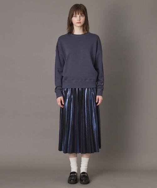 DRESSTERIOR（ドレステリア）の「コットン裏毛プルオーバー（スウェット・レディース・オフホワイト/ダークグレー/ワインレッド・34/36/38）」の11枚目の写真