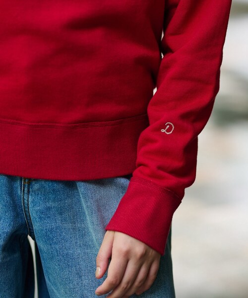 DRESSTERIOR（ドレステリア）の「コットン裏毛プルオーバー（スウェット・レディース・オフホワイト/ダークグレー/ワインレッド・34/36/38）」の18枚目の写真