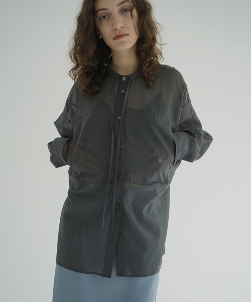 RＩN.【新品未使用】CLANE SHEER DOLMAN SHIRTS SHEER DOLMAN SHIRTS（シャツ/ブラウス）｜CLANE（クラネ）の