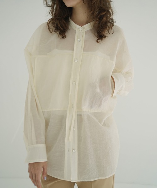 RＩN.【新品未使用】CLANE SHEER DOLMAN SHIRTS SHEER DOLMAN SHIRTS（シャツ/ブラウス）｜CLANE（クラネ）の