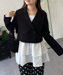 prose verse | ショート丈テーラードジャケット(テーラードジャケット)