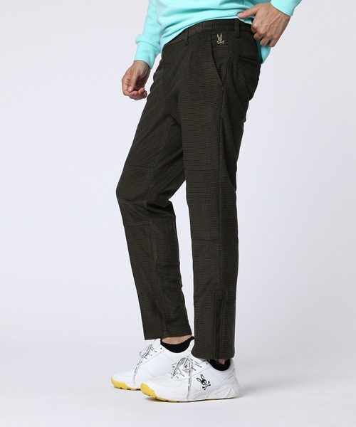 Psycho Bunny（サイコバニー）の「[GOLF]2WAY チェックコーデュロイ調パンツ（その他パンツ・メンズ・ネイビー/ダークブラウン・MEDIUM/LARGE/X-LARGE）」の3枚目の写真