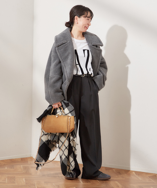 JOURNAL STANDARD 別注 STUMBLY スタンブリー コート 別注【STUMBLY /スタンブリー】 BIG SILHOUETTE PEA JA：コート