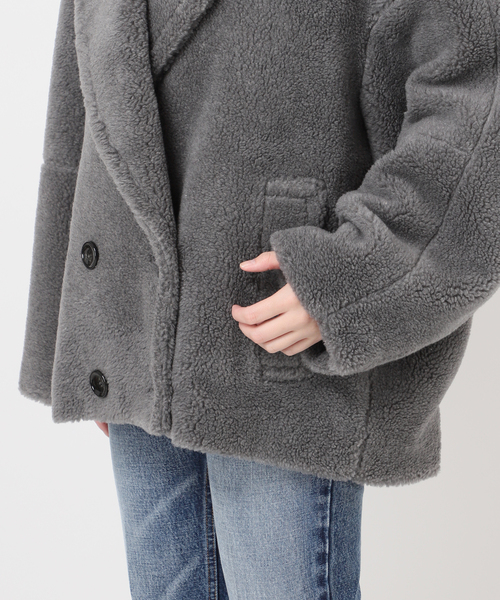 別注【STUMBLY /スタンブリー】 BIG SILHOUETTE PEA JA：コート