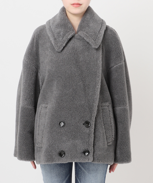 別注【STUMBLY /スタンブリー】 BIG SILHOUETTE PEA JA：コート