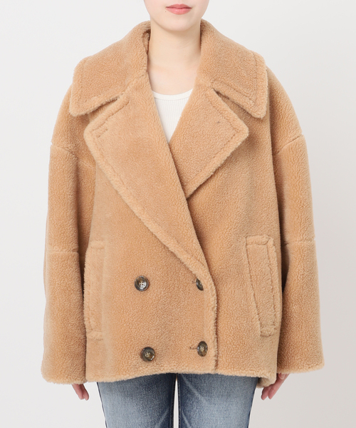 別注【STUMBLY /スタンブリー】 BIG SILHOUETTE PEA JA：コート