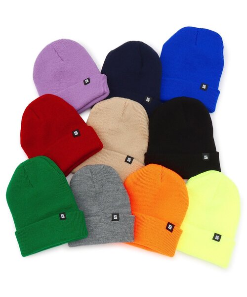 GLAZOS（グラソス）の「【SKIT0LY】ニットキャップ（ニットキャップ/ビーニー・キッズ・レモンイエロー/ブルー/グレー/ブラック/レッド/グリーン/オレンジ/ベージュ/ネイビー/パープル・F）」の14枚目の写真
