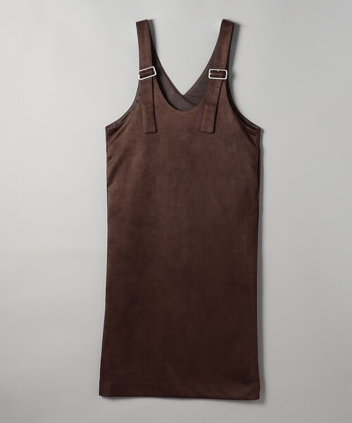 coen（コーエン）の「スエードライクジャンスカ（ジャンパースカート・レディース・ブラック/ダークブラウン/ベージュ・M/L）」の18枚目の写真