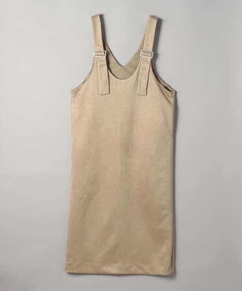 coen（コーエン）の「スエードライクジャンスカ（ジャンパースカート・レディース・ブラック/ダークブラウン/ベージュ・M/L）」の19枚目の写真