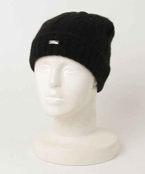 ヘルノ　ニット帽　herno ビーニー　ブラック セール】HERNO ヘルノ ニットキャップ（ニットキャップ/ビーニー