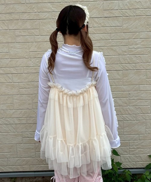 Candy Stripper（キャンディストリッパー）の「MIDNIGHT TULLE BABY ドール（その他トップス・レディース・ブラック/アイボリー/ラベンダー/ピンク・FREE）」の22枚目の写真