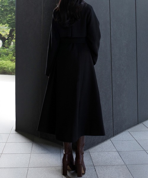 セール】2wayカラーベルト付きフレアコート（その他アウター）｜JUNOAH