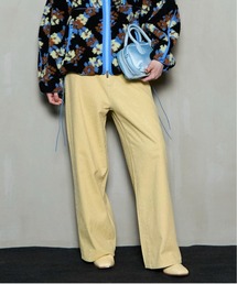 MAISON SPECIAL 蛍光イエロー パンツ 36 MAISON SPECIAL 蛍光イエロー パンツ 36