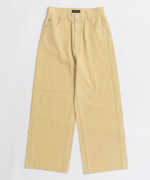 MAISON SPECIAL（メゾンスペシャル）の「Clear Stone Denim / クリアストーンデニム（デニムパンツ・レディース・ブラック/ブルー/イエロー・38/36/34）」の15枚目の写真