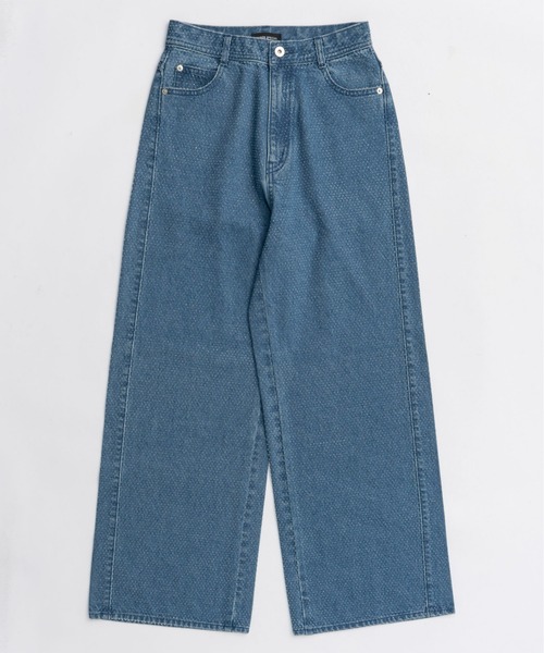 MAISON SPECIAL（メゾンスペシャル）の「Clear Stone Denim / クリアストーンデニム（デニムパンツ・レディース・ブラック/ブルー/イエロー・38/36/34）」の16枚目の写真